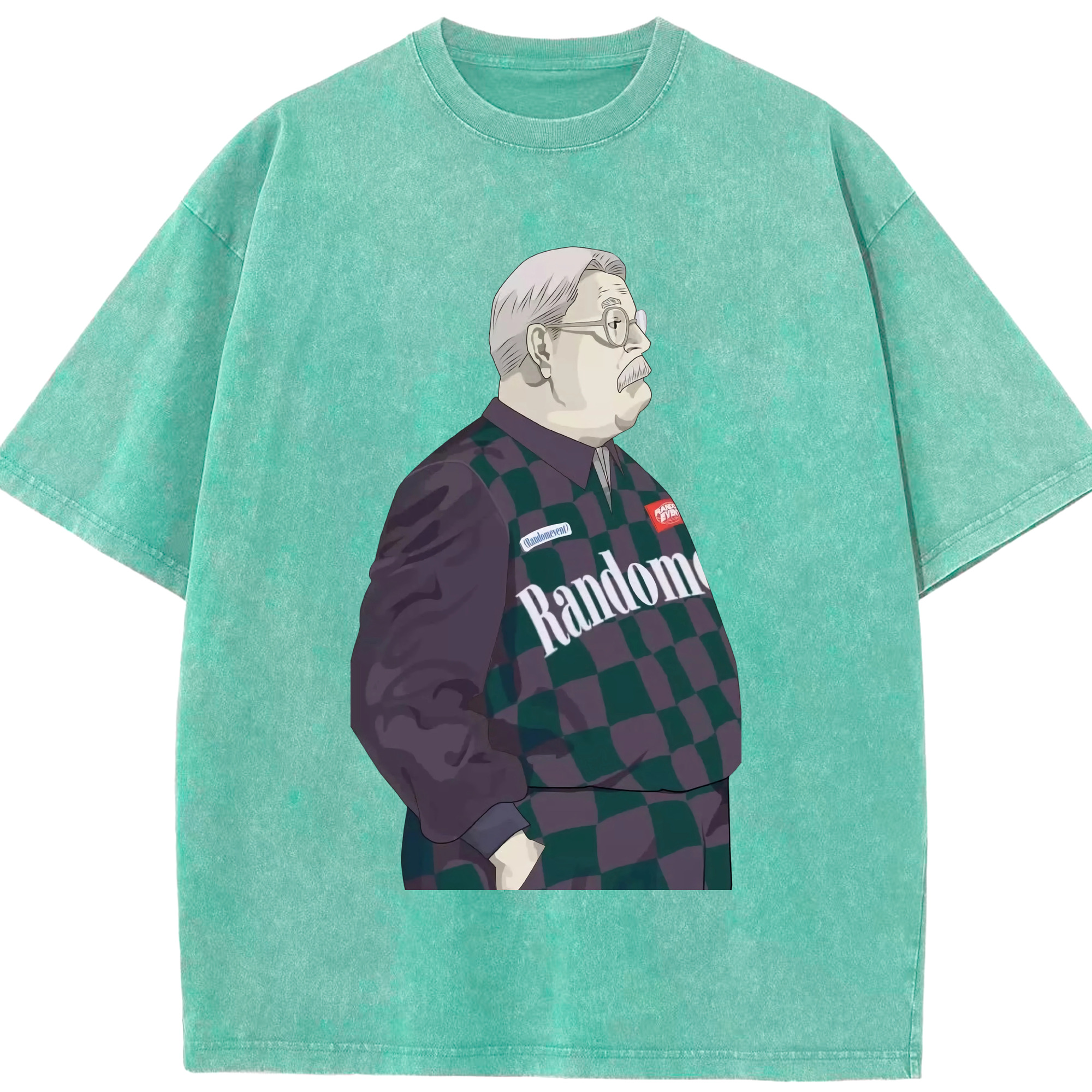 （画像用） SLAM DUNK／スラムダンク 綿100% ヴィンテージ風 半袖Tシャツ（フロントプリント）
